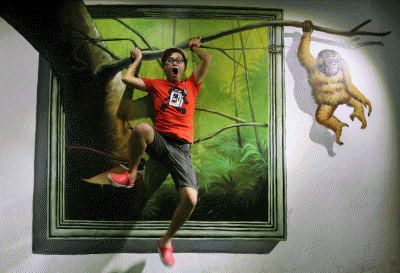 Trick Art Museum in Malaysia at i-City_G